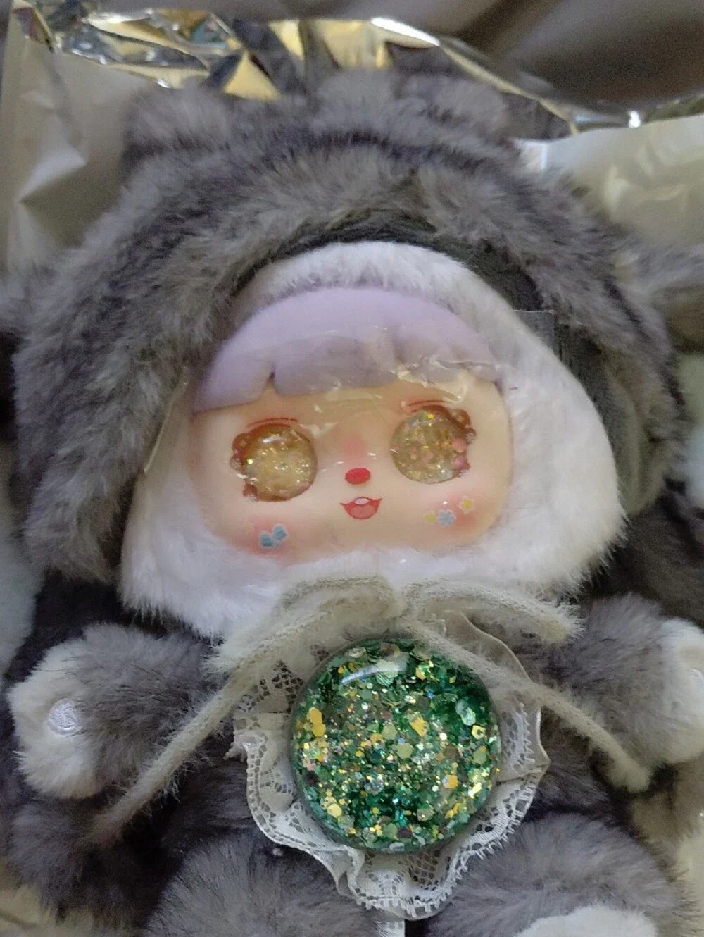 SECRET RARE GuaGua Toys Winter Bunny Doll 1 In 72 Pulls